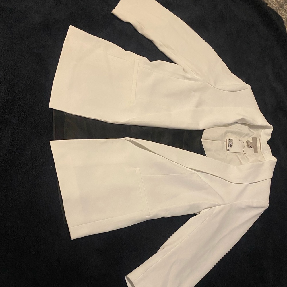 H&M white suit